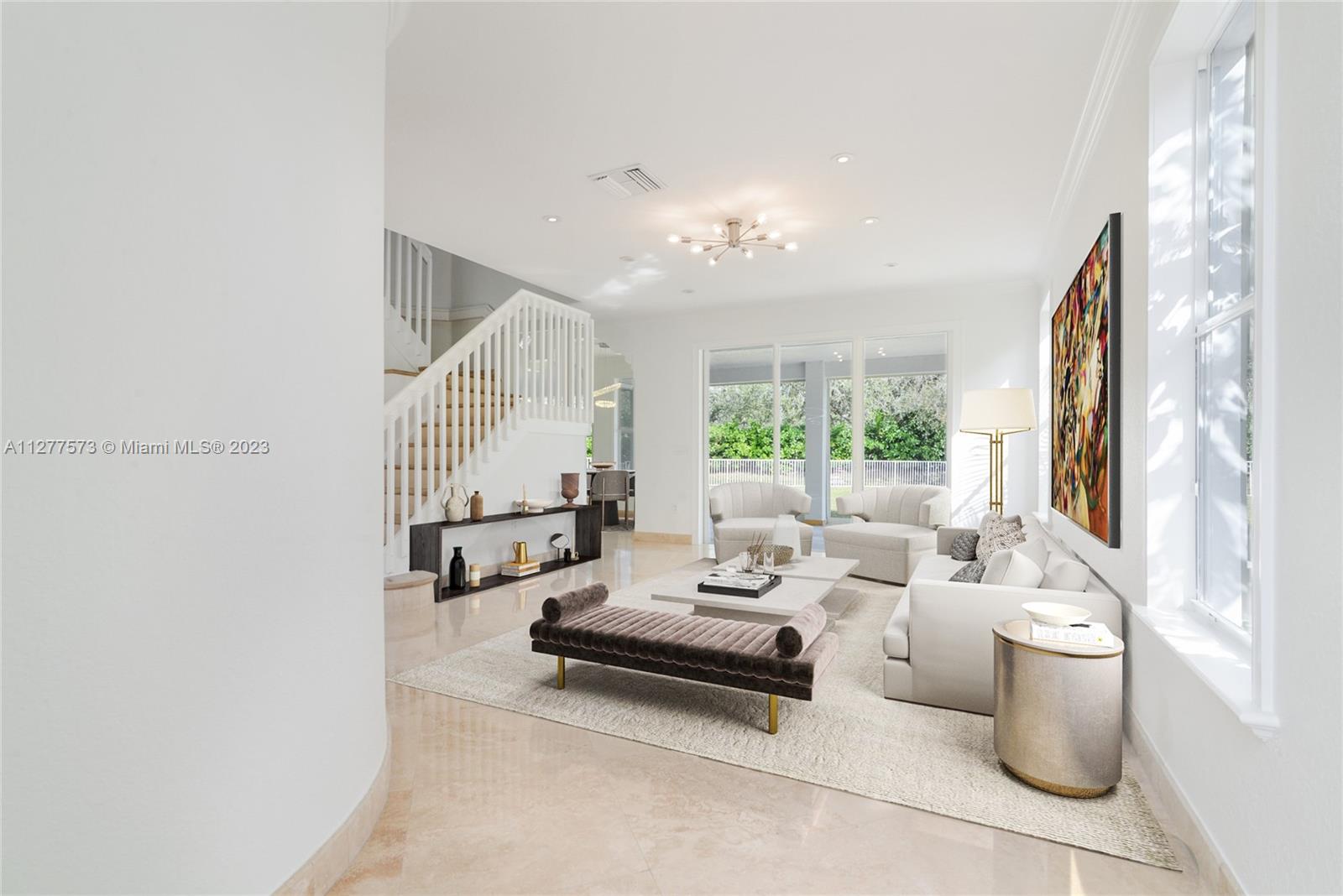 Silver Falls Miramar, FL 33027 - Photo 2 of 46 a living room with furniture and a large window