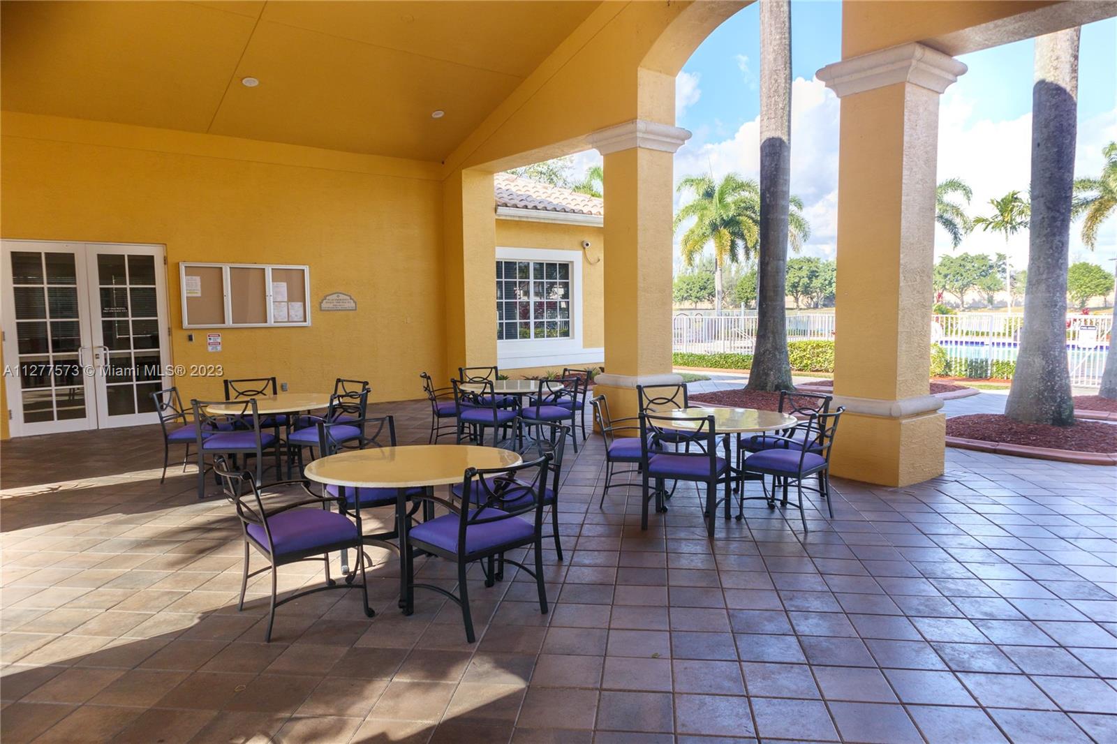 Silver Falls Miramar, FL 33027 - Photo 38 of 46 a view of a dining room with furniture window and outside view