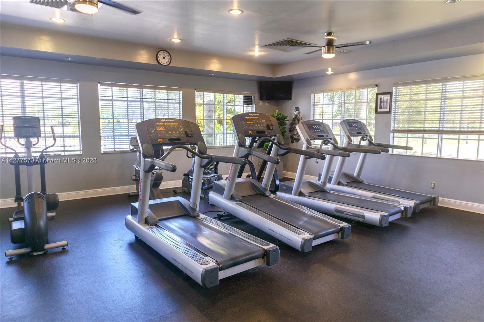 Silver Falls Miramar, FL 33027 - Photo 40 of 46 a view of a room with gym equipment
