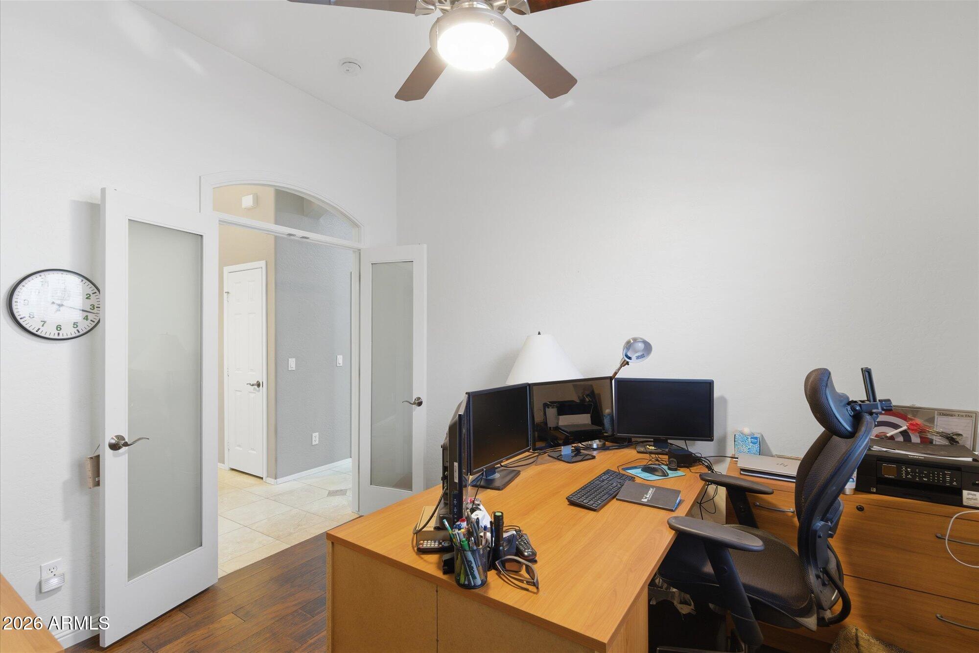 4623 East Red Bird Road Cave Creek, AZ 85331 - Photo 30 of 55 Double doors to Den