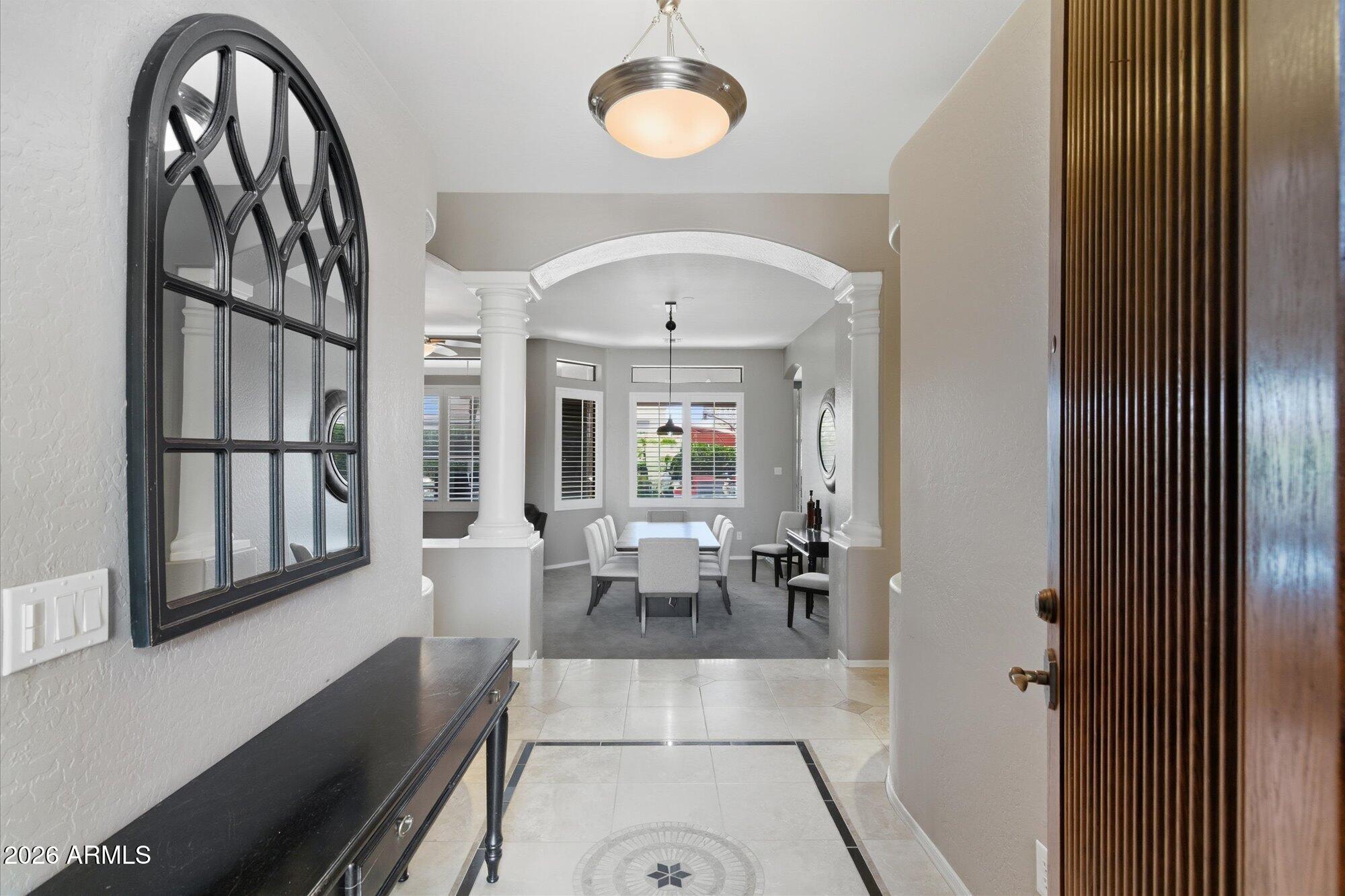 4623 East Red Bird Road Cave Creek, AZ 85331 - Photo 7 of 55 Striking foyer