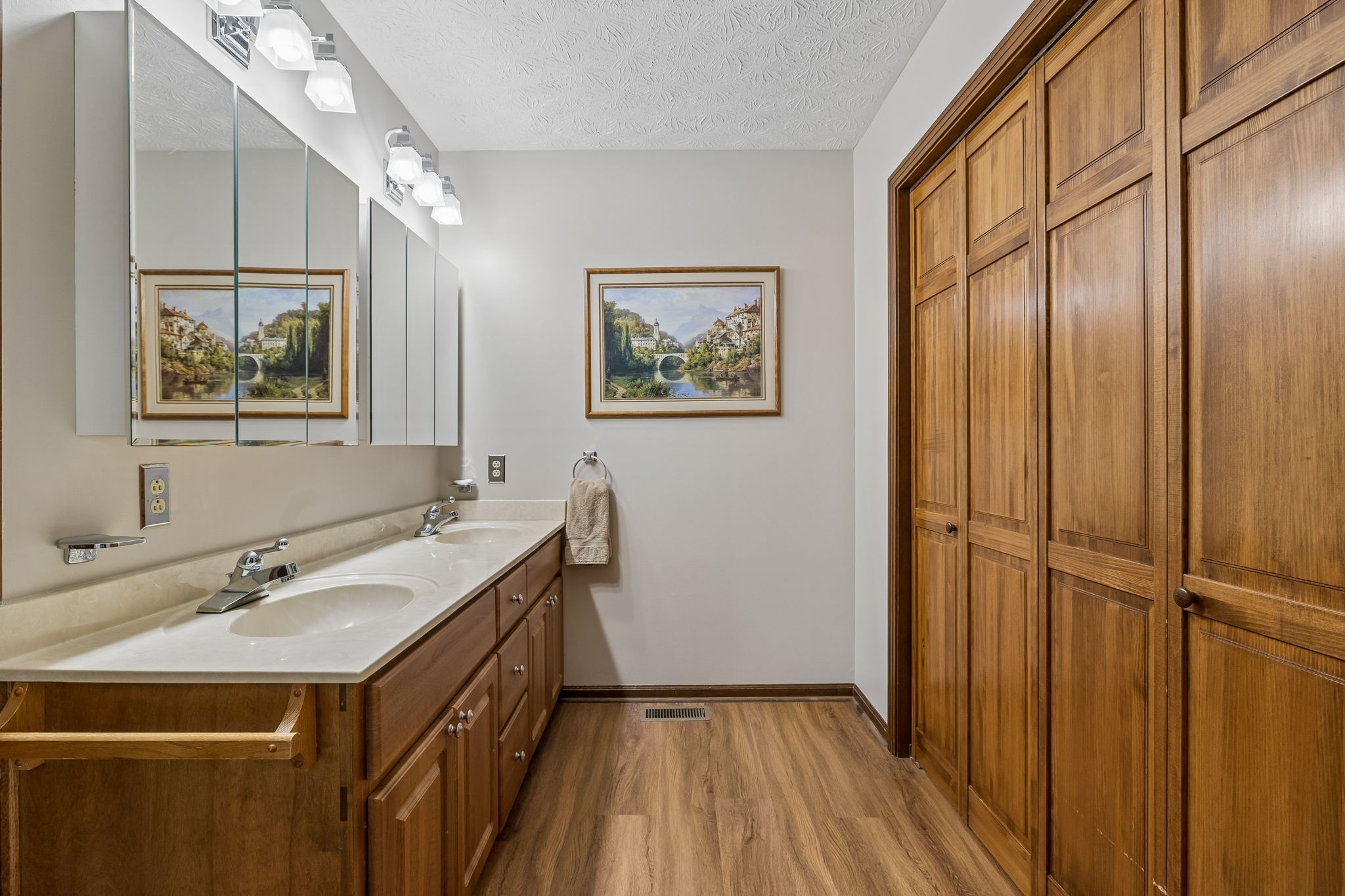 20 Riverbend Lane Carthage, TN 37030 - Photo 27 of 71 a bathroom with a double vanity sink and a mirror