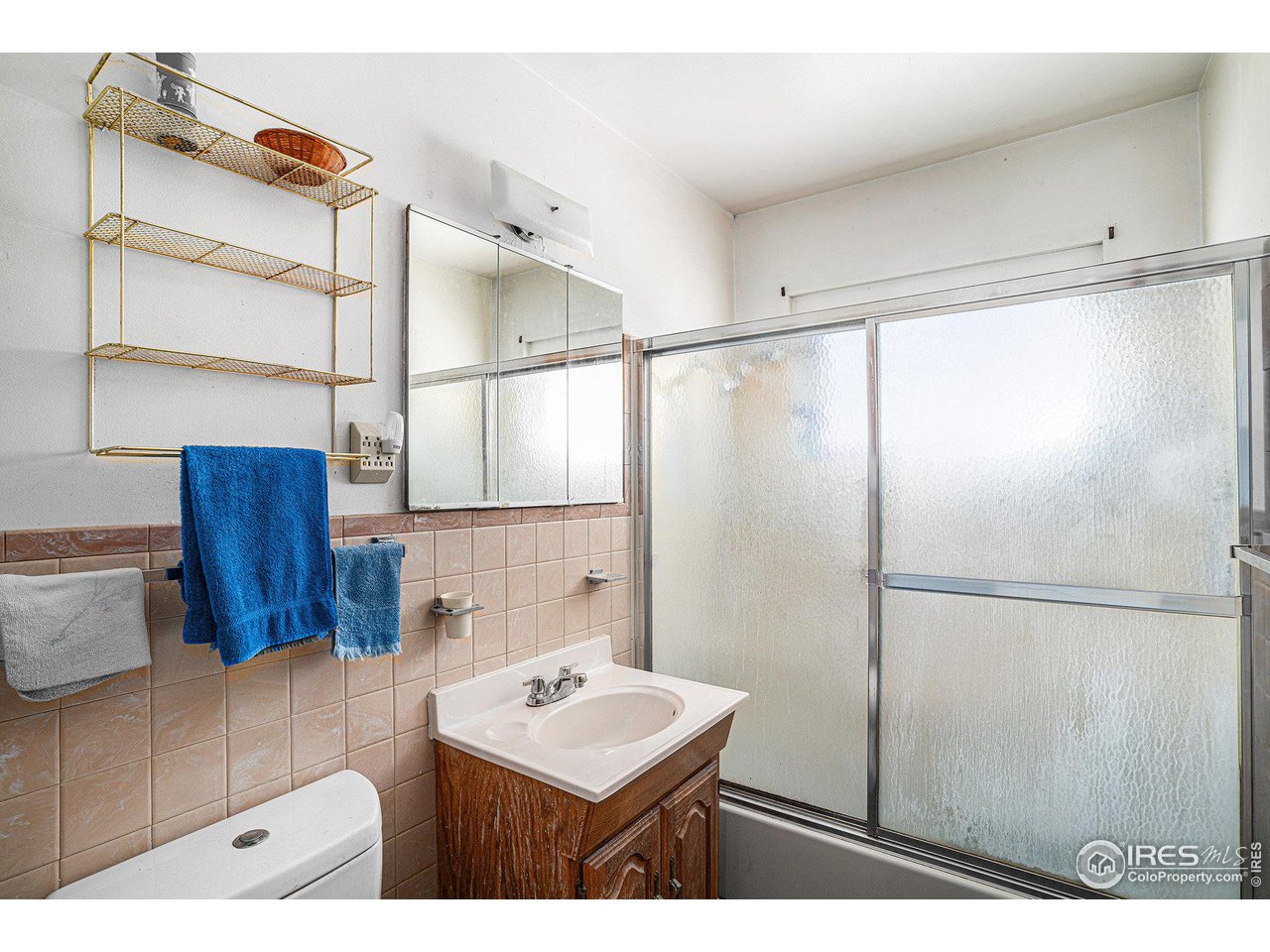 1031 Castlerock Drive Fort Collins, CO 80521 - Photo 15 of 15 a bathroom with a sink and a mirror