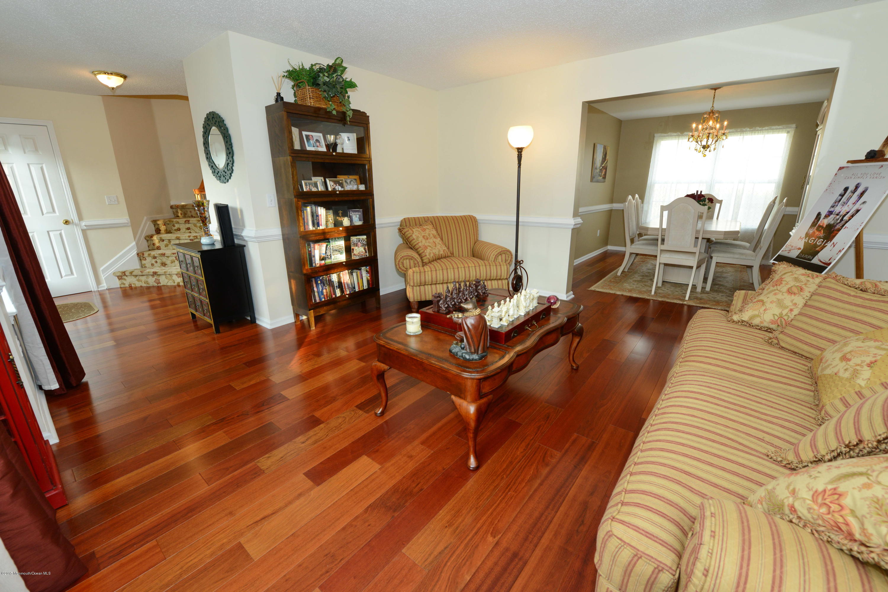 25 Bryce Canyon Road Howell, NJ 07731 - Photo 3 of 12 Living Room Opens to Dining Room