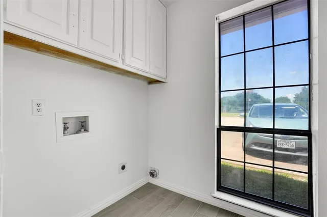 a view of front door