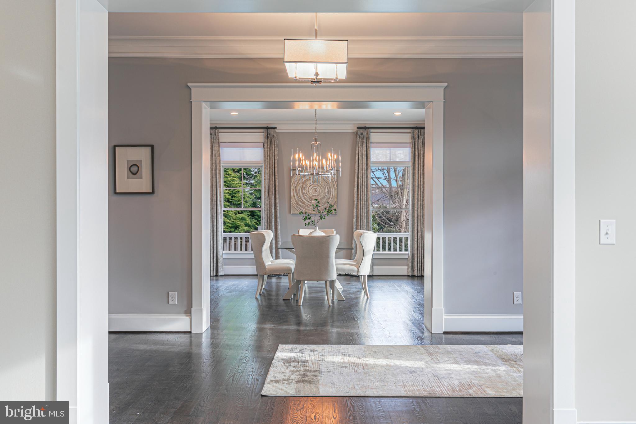 5906 Calla Drive McLean, VA 22101 - Photo 9 of 44 View to Dining Room from Foyer