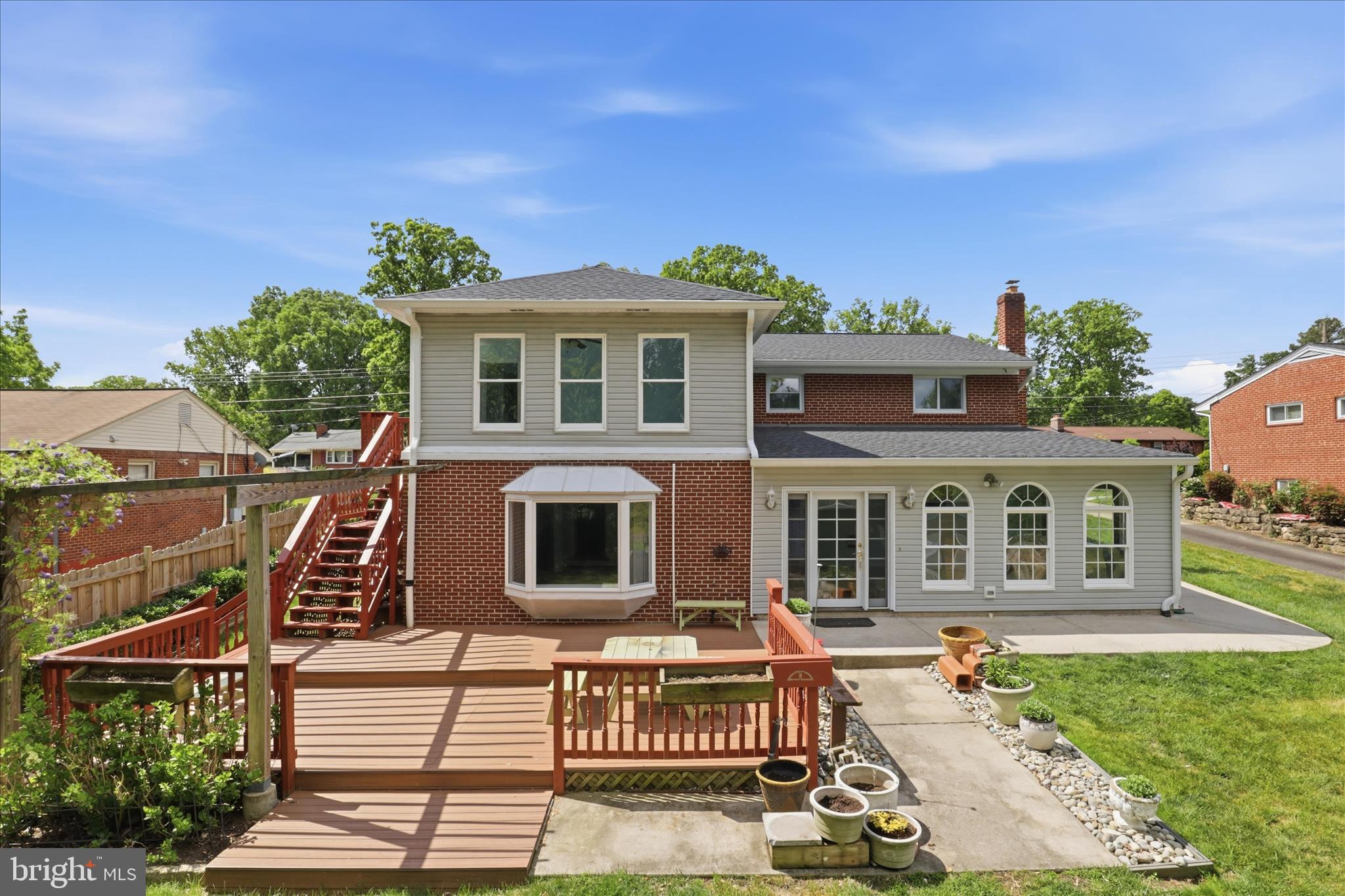 6718 Ruskin Street Springfield, VA 22150 - Photo 56 of 71 Posterior View of Home