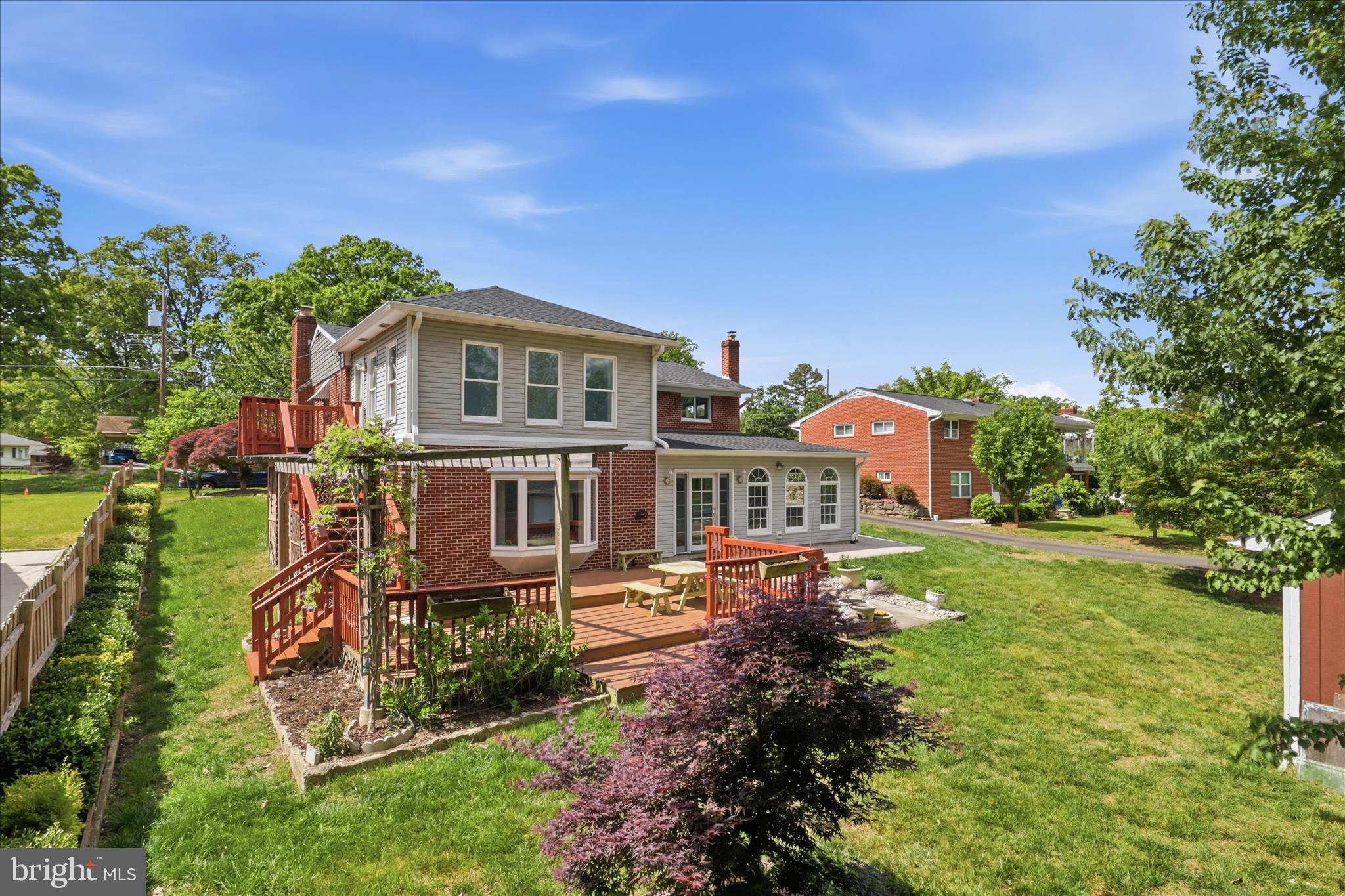 6718 Ruskin Street Springfield, VA 22150 - Photo 57 of 71 Posterior View of Home