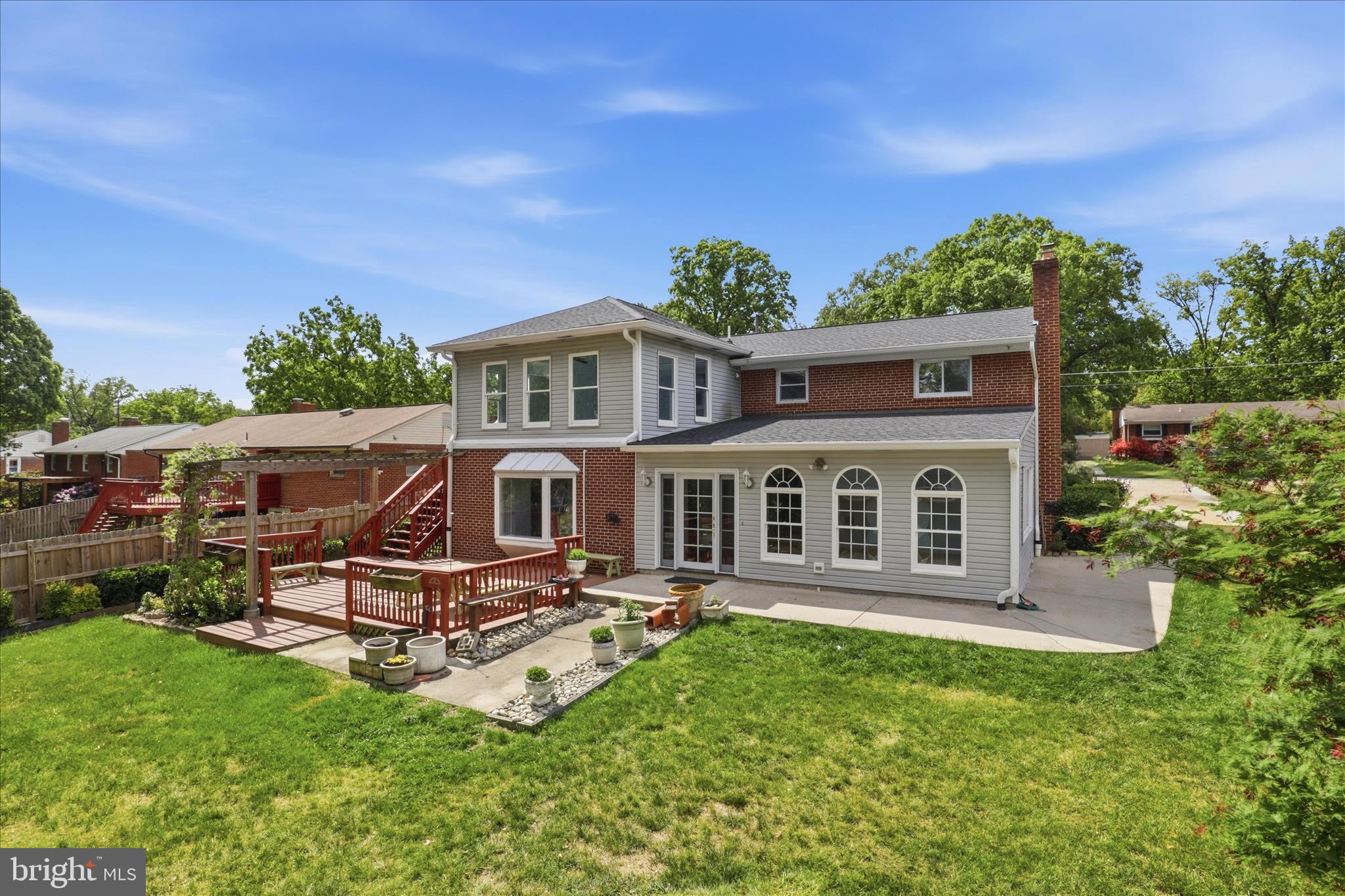6718 Ruskin Street Springfield, VA 22150 - Photo 58 of 71 Posterior View of Home