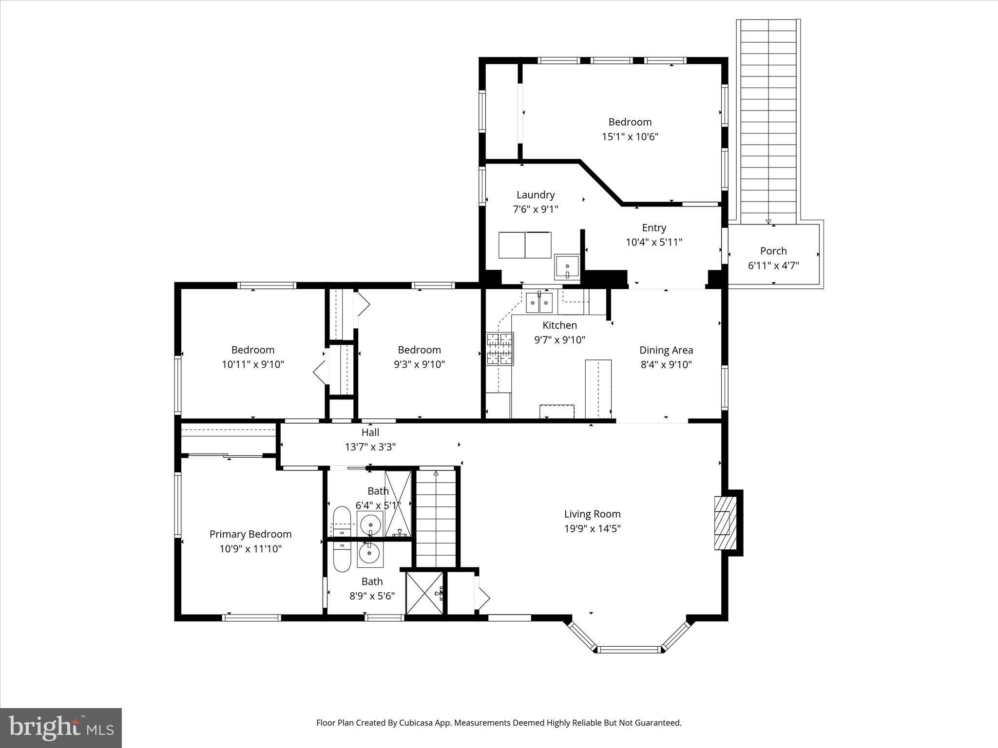 6718 Ruskin Street Springfield, VA 22150 - Photo 71 of 71 Main Level- Floor Plan