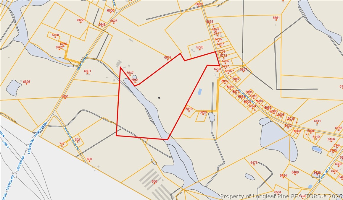 Mcdonald Road Parkton, NC 28371 - Photo 6 of 6 Wetlands Map
