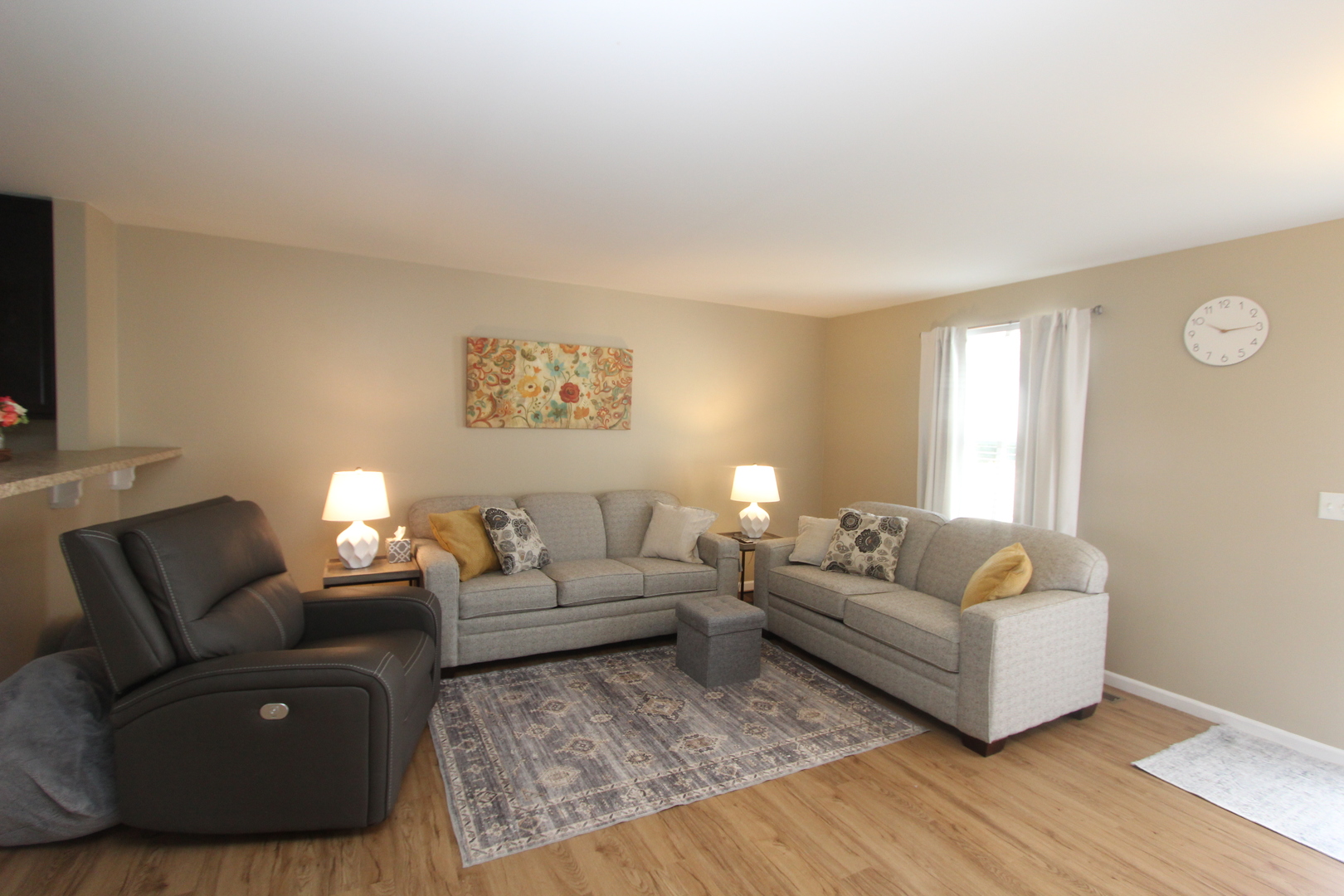 1856 Butterfield Road Woodstock, IL 60098 - Photo 3 of 26 a living room with furniture and a potted plant