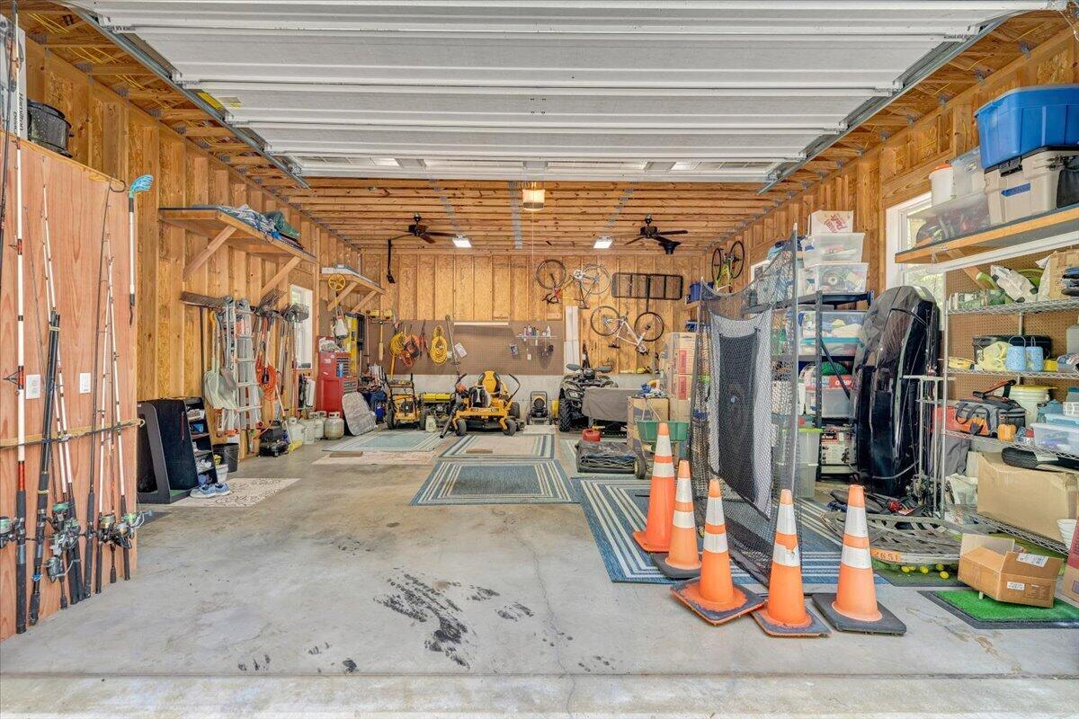 59 Camp Road Moneta, VA 24121 - Photo 40 of 46 Tall ceilings in garage