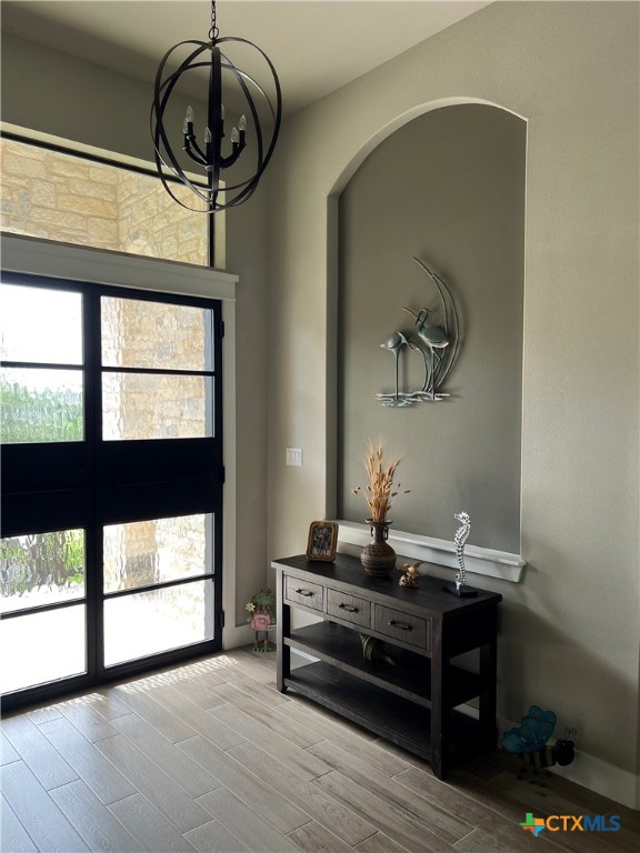 407 Havasu Point Spring Branch, TX 78070 - Photo 21 of 36 a living room with a wooden floor