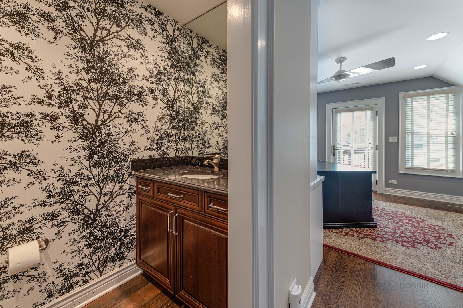 3051 West Logan Boulevard Chicago, IL 60647 - Photo 36 of 52 a view of an entryway with wooden floor