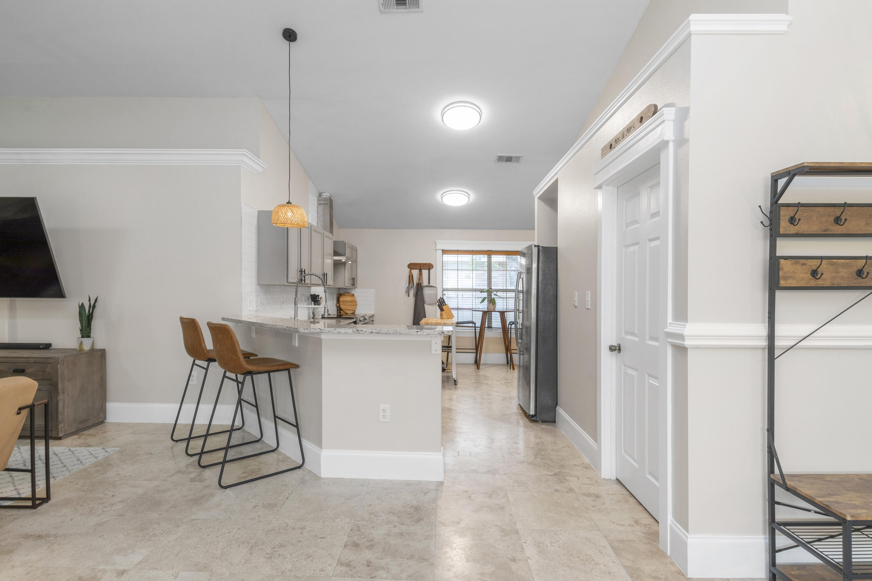 50 Bayou Landing Road Santa Rosa Beach, FL 32459 - Photo 12 of 40 a dining room with furniture and a view of kitchen