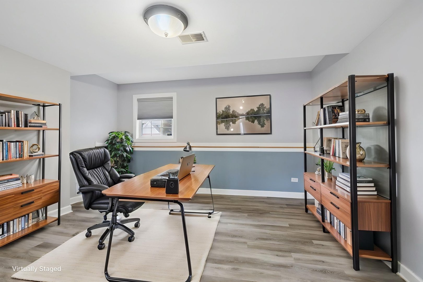 1035 Yamma Ridge New Lenox, IL 60451 - Photo 23 of 51 a living room with furniture and a book shelf