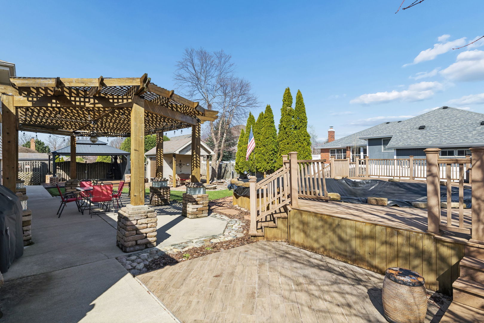 1035 Yamma Ridge New Lenox, IL 60451 - Photo 42 of 51 a view of a chairs and tables in patio