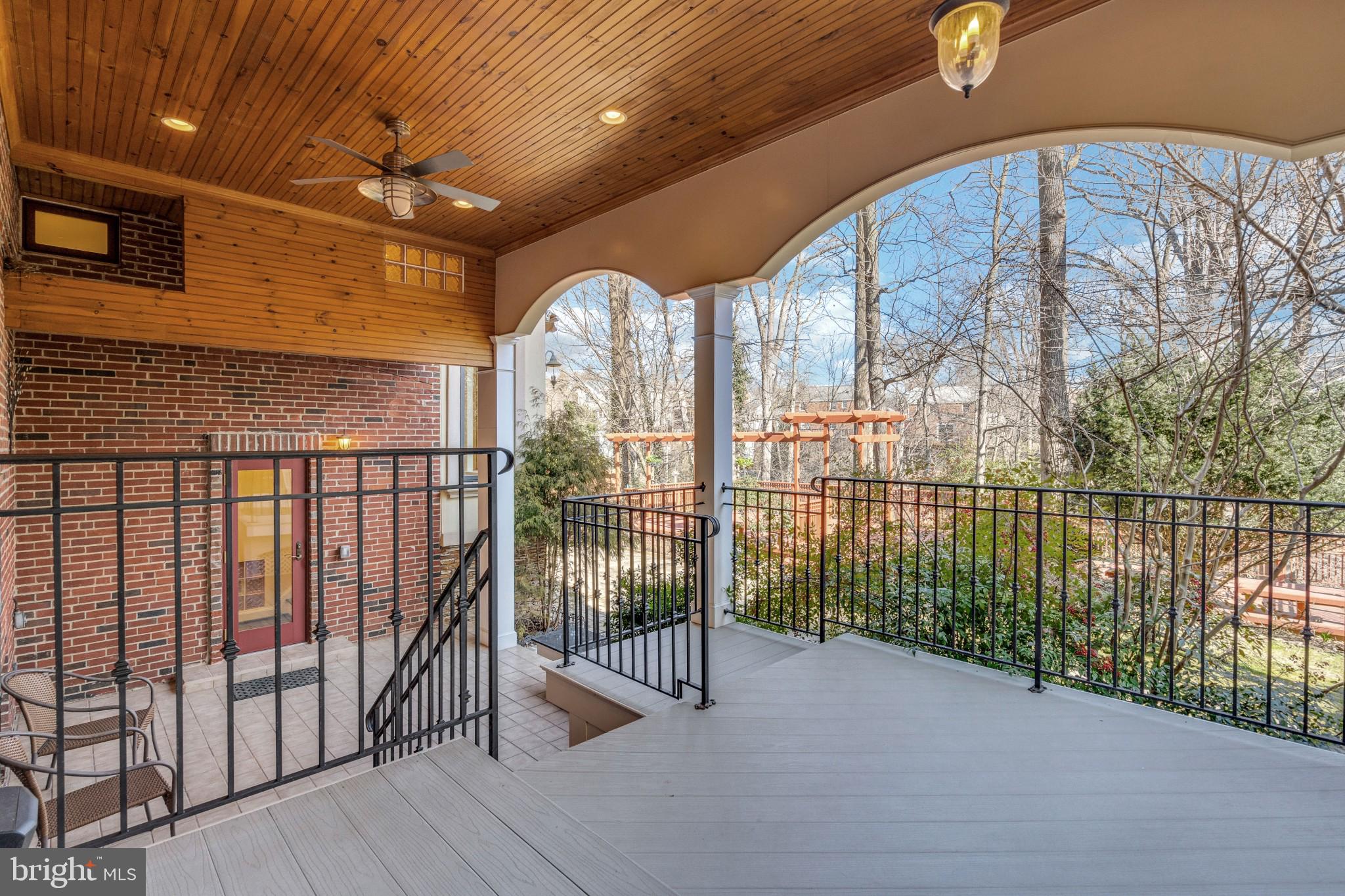 5508 North Carlin Springs Road Arlington, VA 22203 - Photo 43 of 56 covered deck