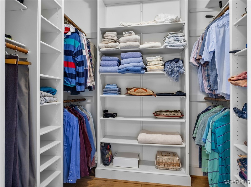 5219 Clipper Cove Road Midlothian, VA 23112 - Photo 29 of 49 a view of walk in closet with clothes and shoes
