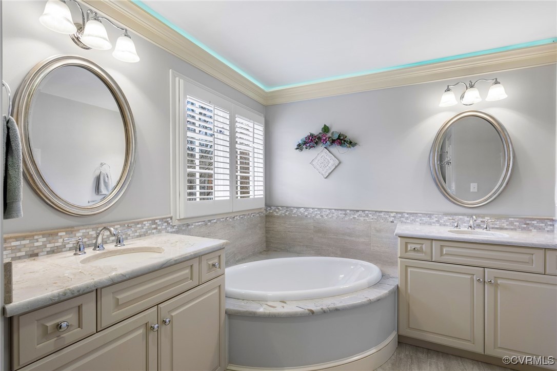 5219 Clipper Cove Road Midlothian, VA 23112 - Photo 38 of 49 a bathroom with a granite countertop toilet sink and mirror