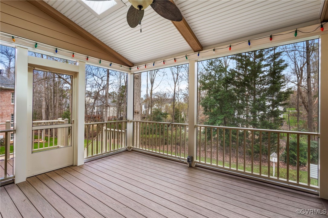 5219 Clipper Cove Road Midlothian, VA 23112 - Photo 44 of 49 a view of a balcony with wooden floor