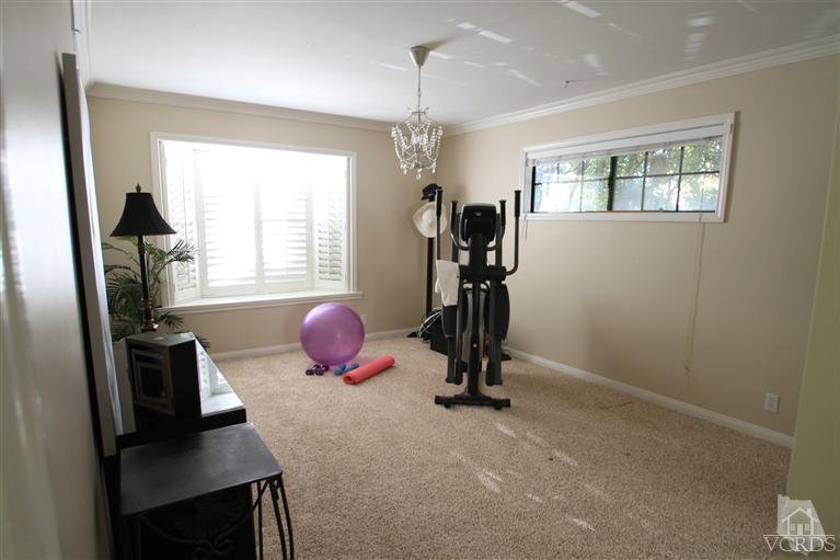 3948 Southhampton Road Moorpark, CA 93021 - Photo 21 of 30 a view of a room with gym equipment