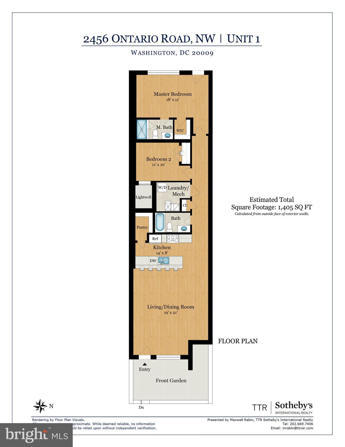 2456 Ontario Road Northwest, Unit 1 Washington, DC 20009 - Photo 2 of 2