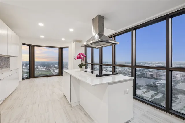 a very nice looking room with a large window