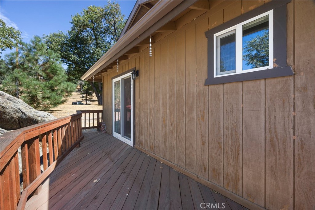 26511 Teal Court Tehachapi, CA 93561 - Photo 49 of 68 a view of balcony with wooden floor and fence