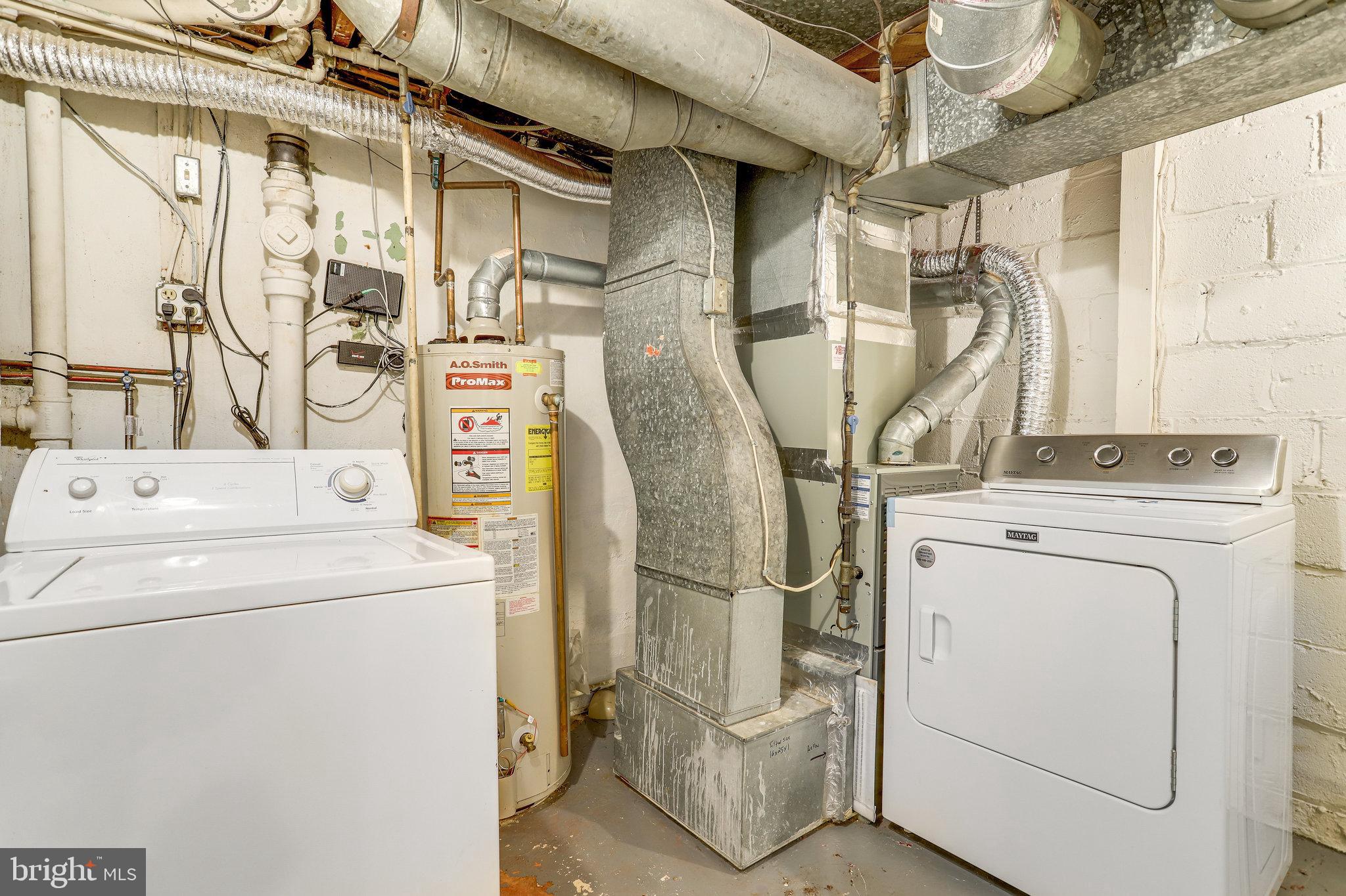 4766 21st Road North Arlington, VA 22207 - Photo 32 of 41 Laundry/storage room