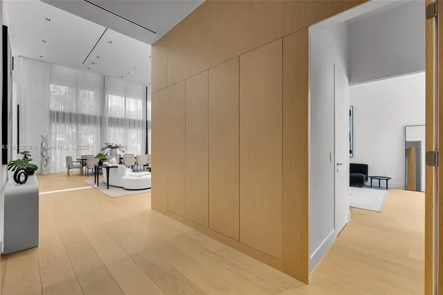 a view of a living room and a window