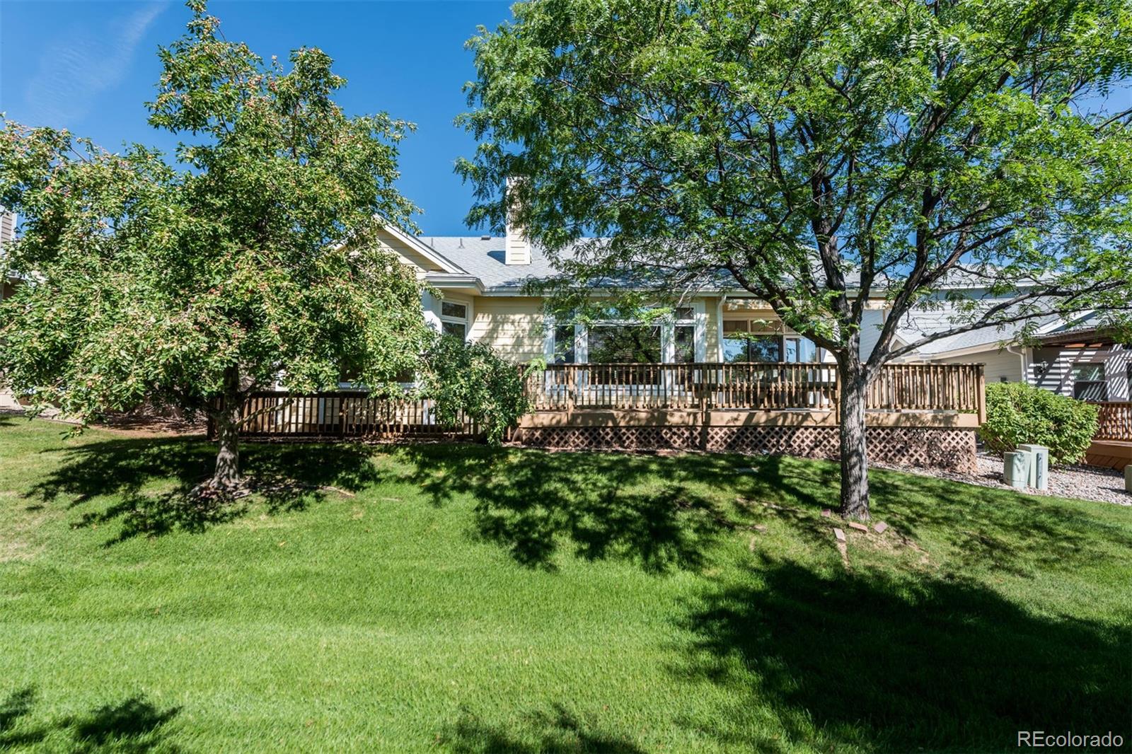 14 Hathaway Lane Highlands Ranch, CO 80130 - Photo 28 of 29 a view of backyard with green space