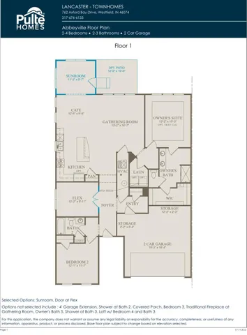 $315,000 | 917 Tuxedo Drive, Westfield, IN 46074