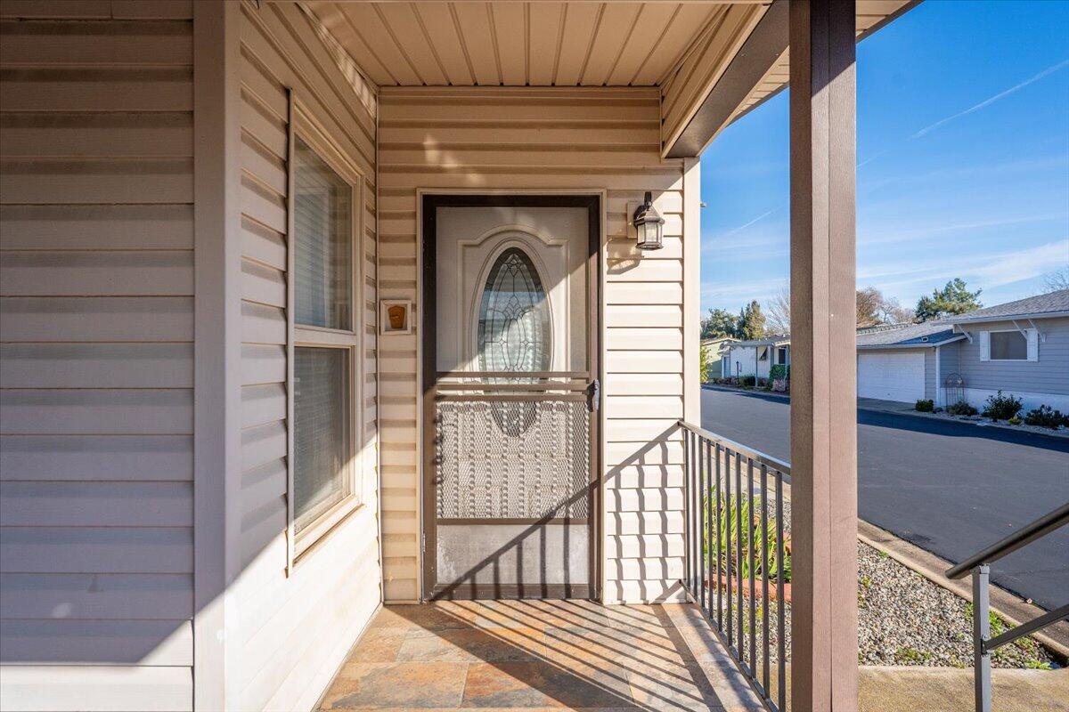 350 Gilmore Road, Unit SPC 16 Red Bluff, CA 96080 - Photo 29 of 35 a view of a balcony and a potted plant