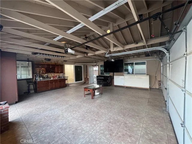 a view of a house with a garage