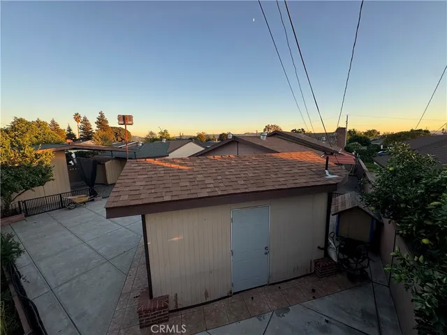 a view of a house with a hallway