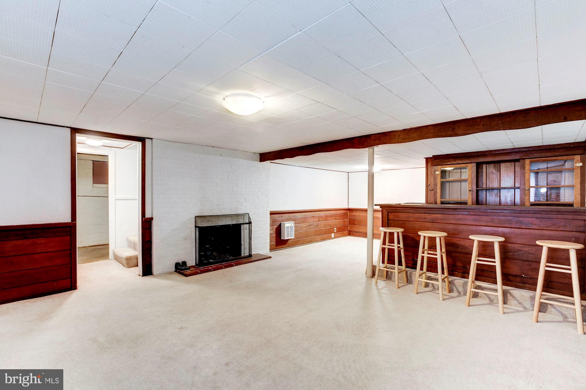 4625 Edgefield Road Bethesda, MD 20814 - Photo 22 of 27 Lower level includes a bar