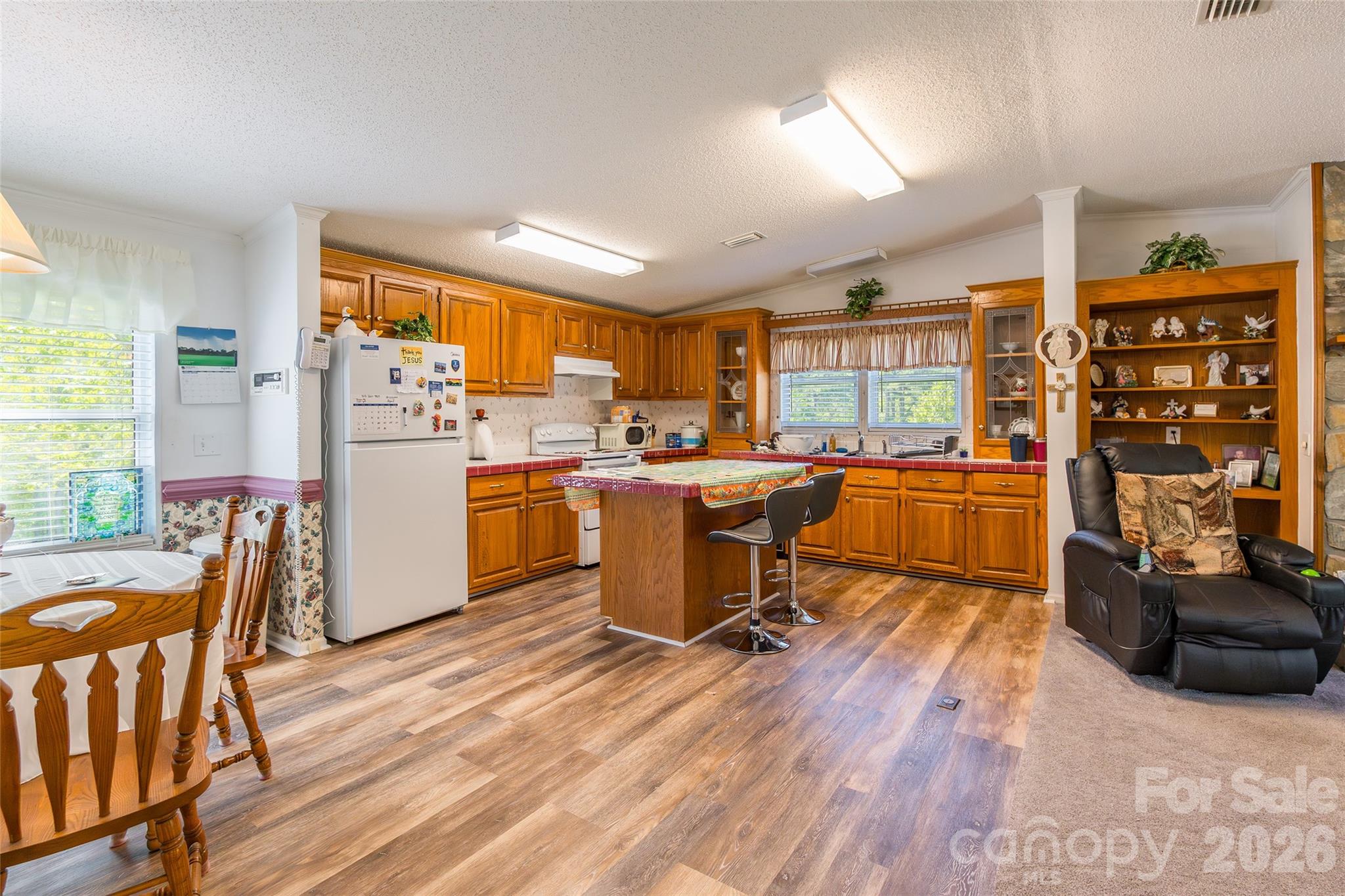 777 John Doster Road Pageland, SC 29728 - Photo 12 of 34 a kitchen view of a table and chairs