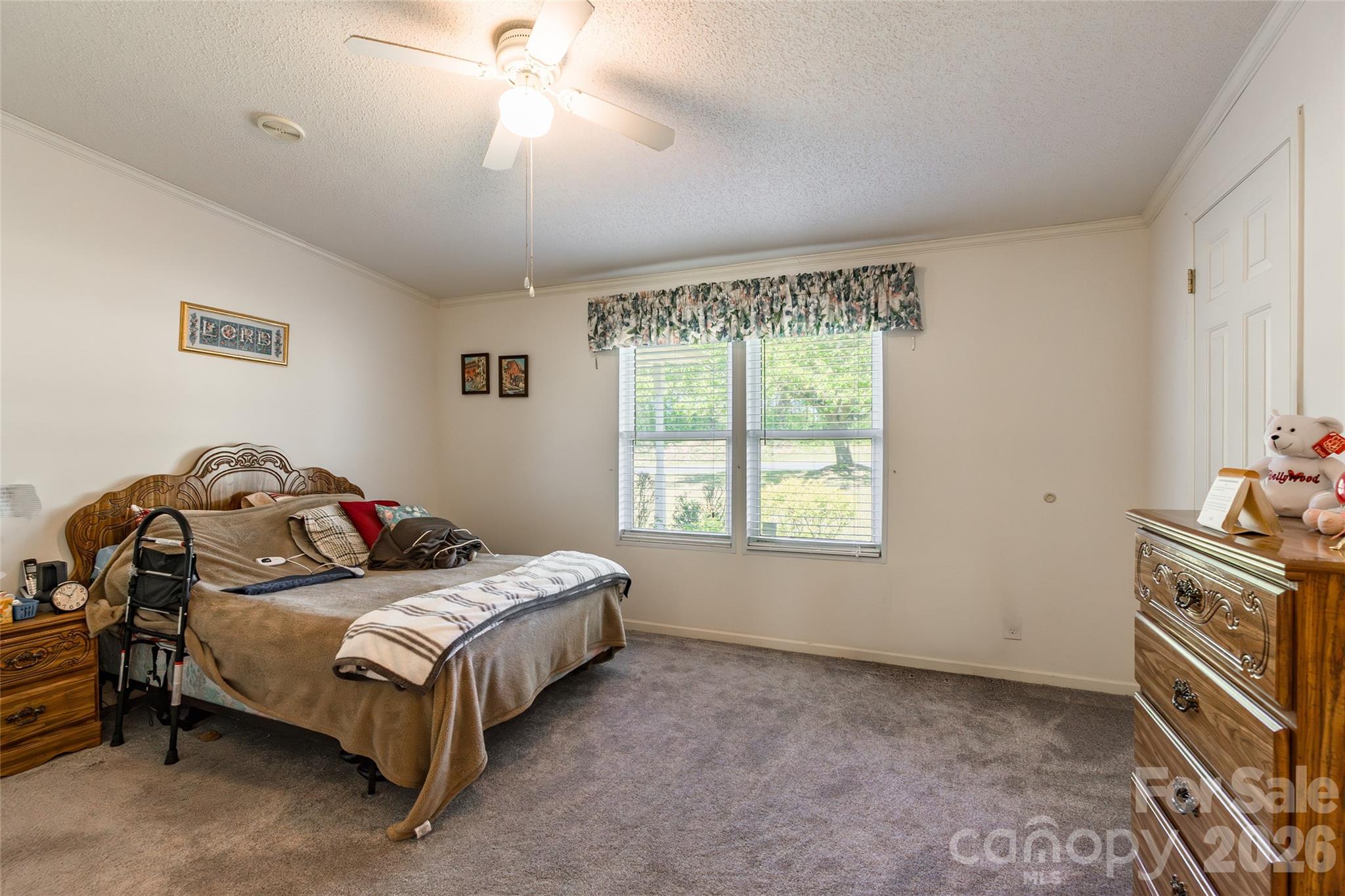 777 John Doster Road Pageland, SC 29728 - Photo 18 of 34 a bedroom with a bed and a tv