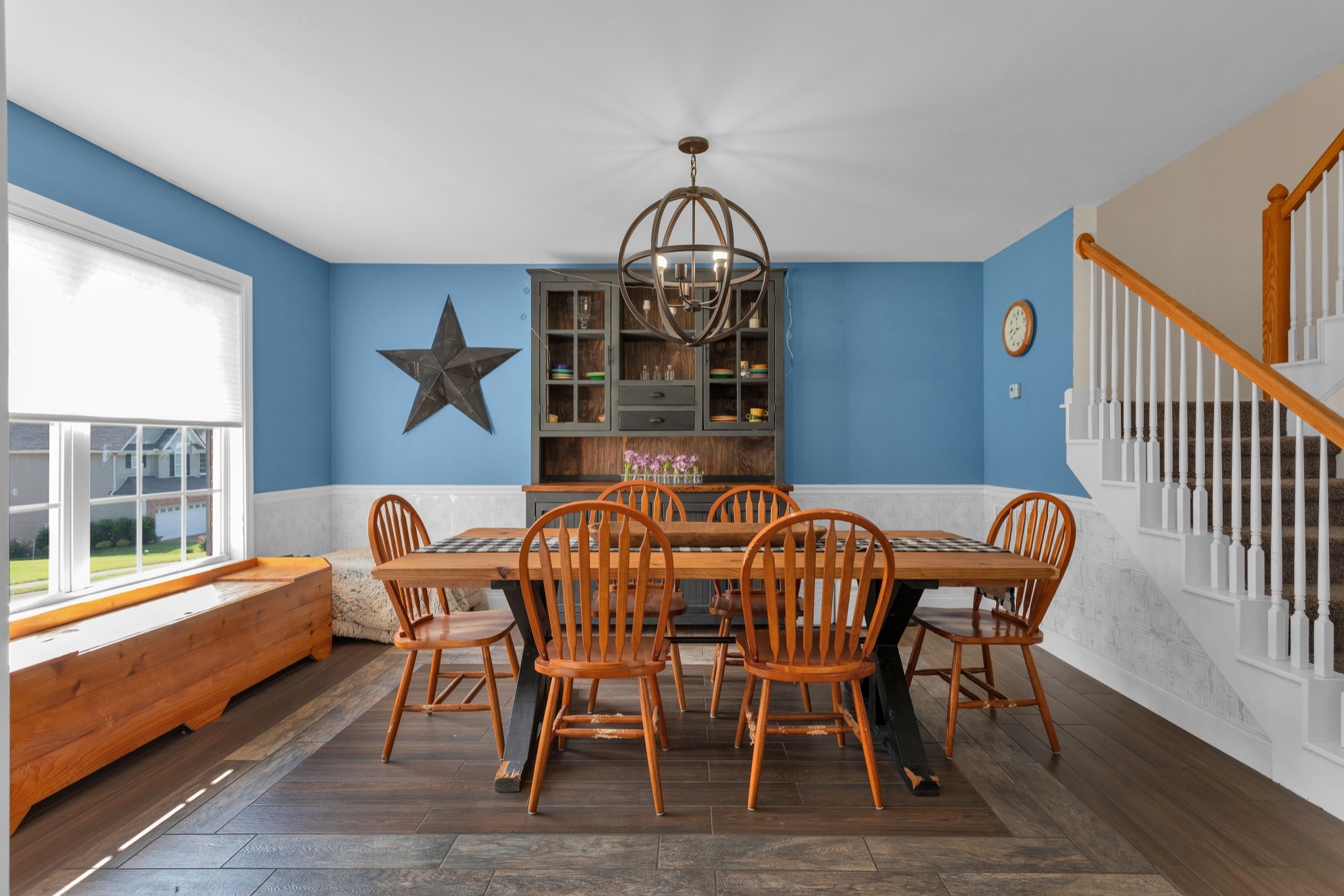 2105 Burgess Lane Spring Hill, TN 37174 - Photo 6 of 36 a view of a dining room with furniture window and wooden floor