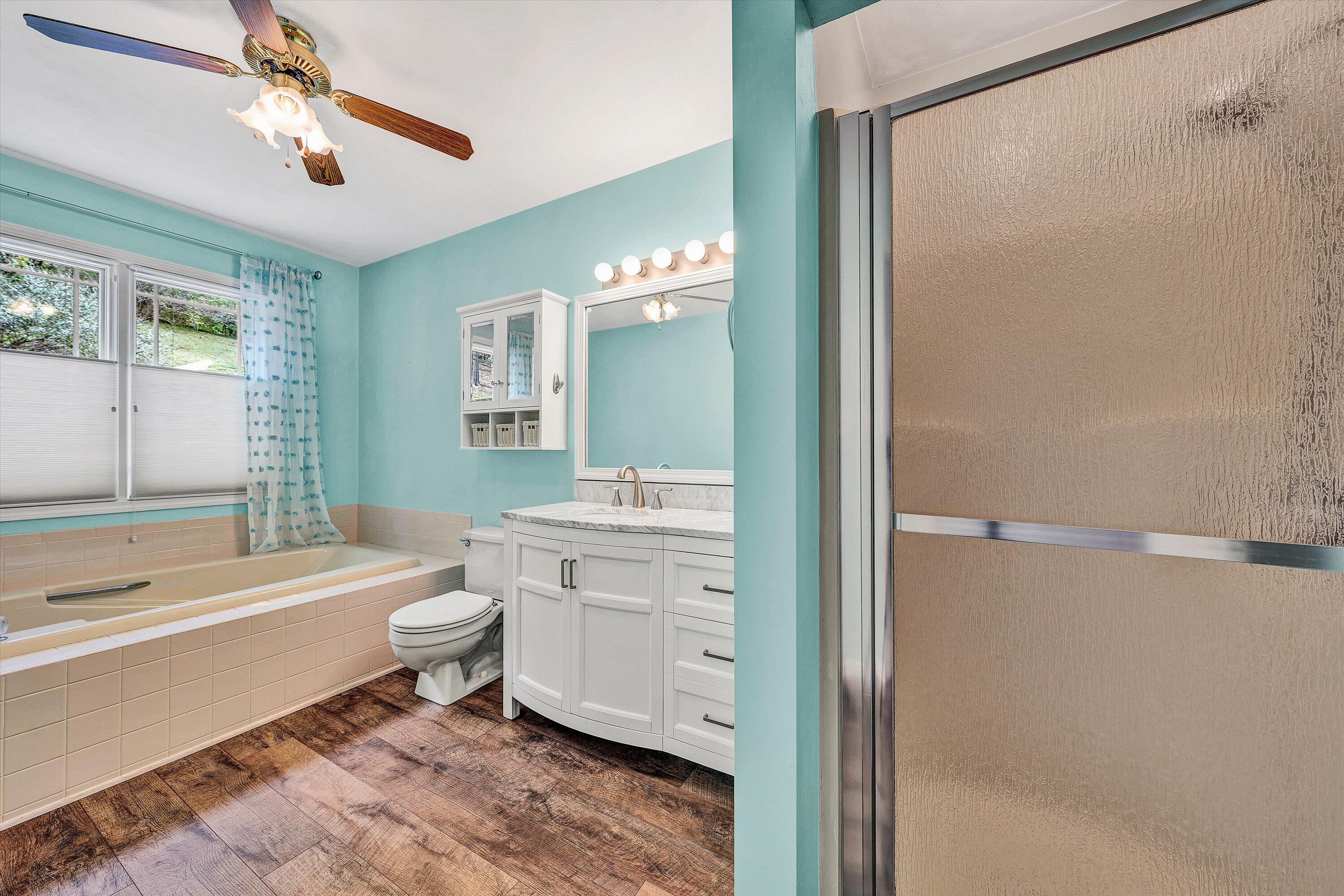 29 Serenity Lane Blue Ridge, VA 24064 - Photo 23 of 81 a bathroom with a toilet a sink and bathtub