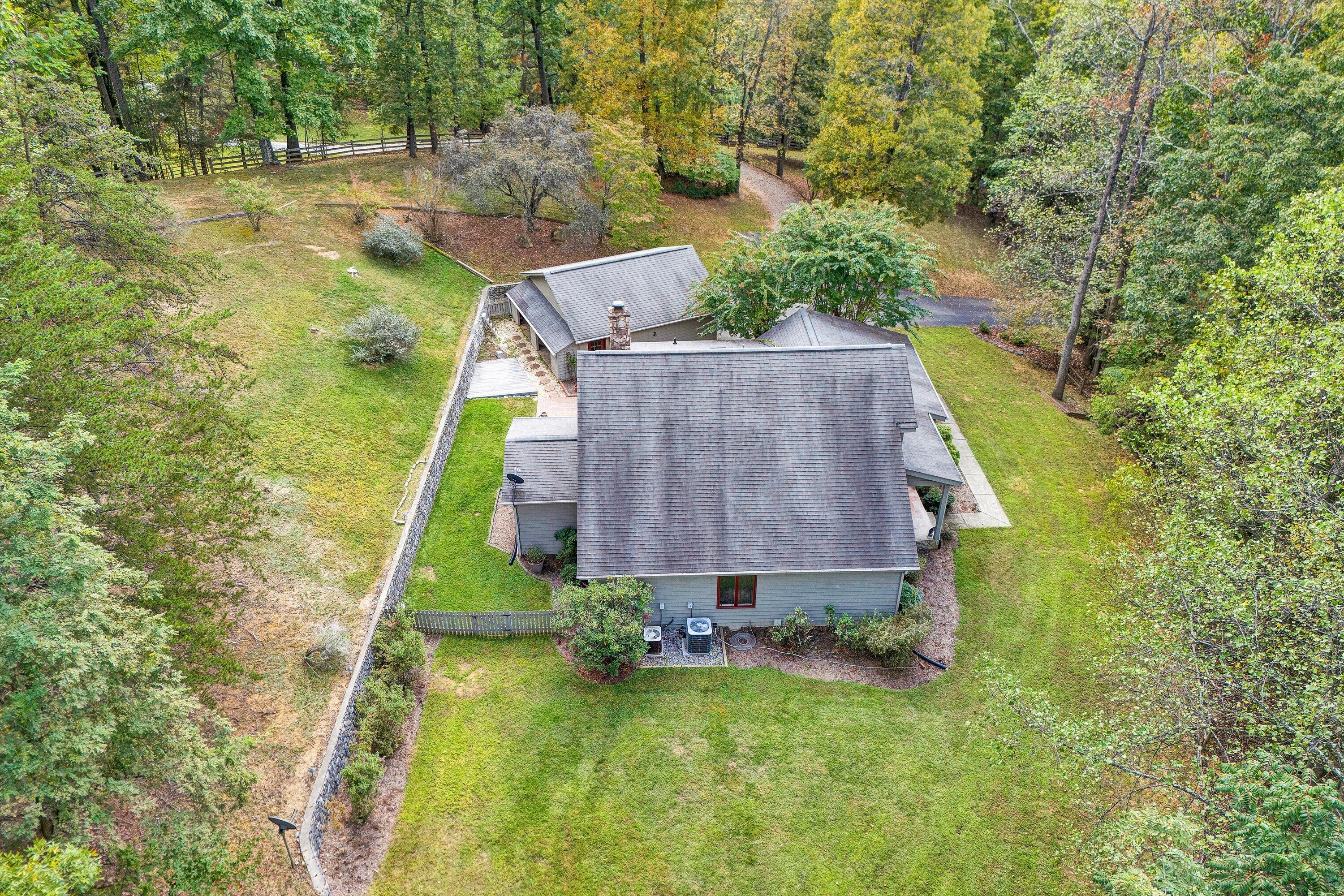 29 Serenity Lane Blue Ridge, VA 24064 - Photo 73 of 81 an aerial view of a house
