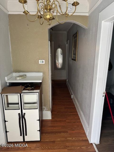 2175 Winship Street Macon, GA 31204 - Photo 2 of 15 a view of a hallway with wooden floor and staircase
