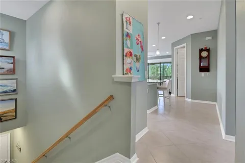 a view of kitchen and dining room