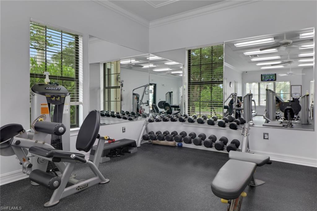 26233 Palace Lane, Unit 201 Bonita Springs, FL 34135 - Photo 39 of 46 a view of a room with gym equipment
