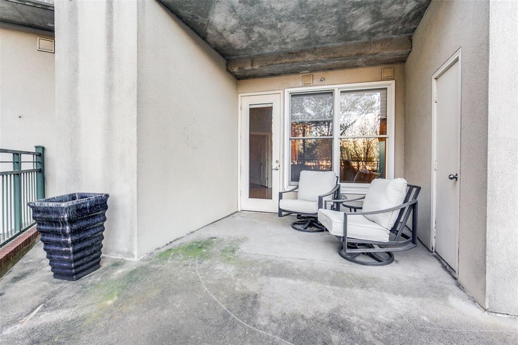 5055 Addison Circle, Unit 205 Addison, TX 75001 - Photo 21 of 24 Large patio for entertaining and relaxing