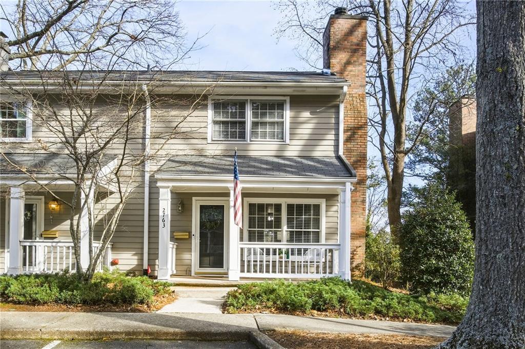 front view of a house