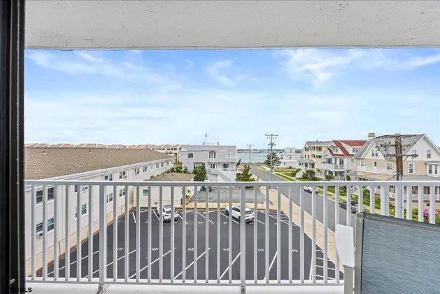 a view of city with balcony