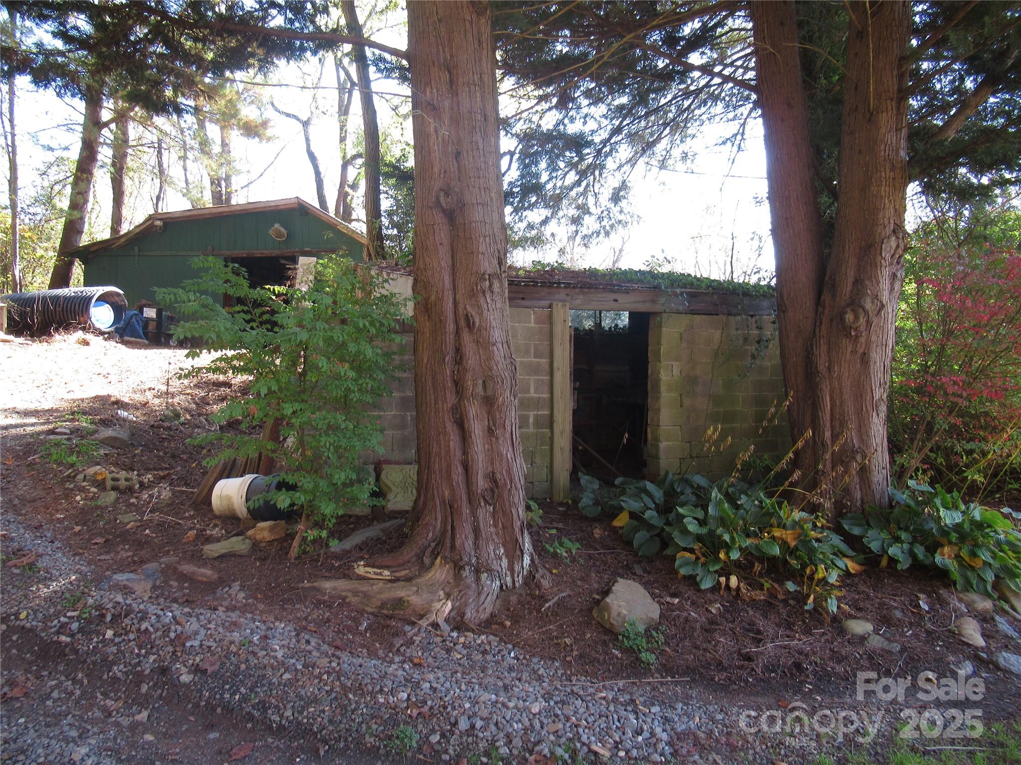 19 Old Patton Hill Road Swannanoa, NC 28778 - Photo 31 of 44 a view of a garden with a tree